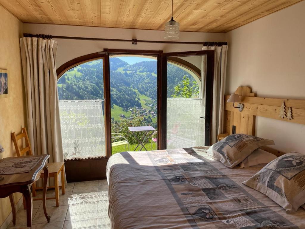 Chambre D'Hotes La Trace La Clusaz Esterno foto