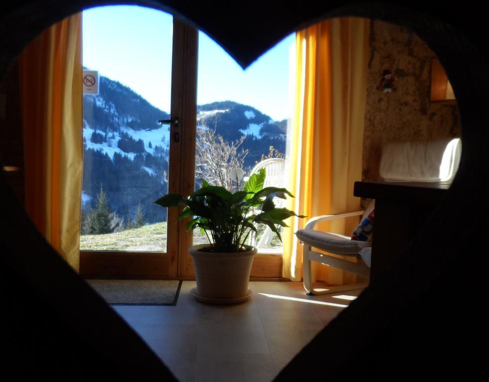 Chambre D'Hotes La Trace La Clusaz Esterno foto