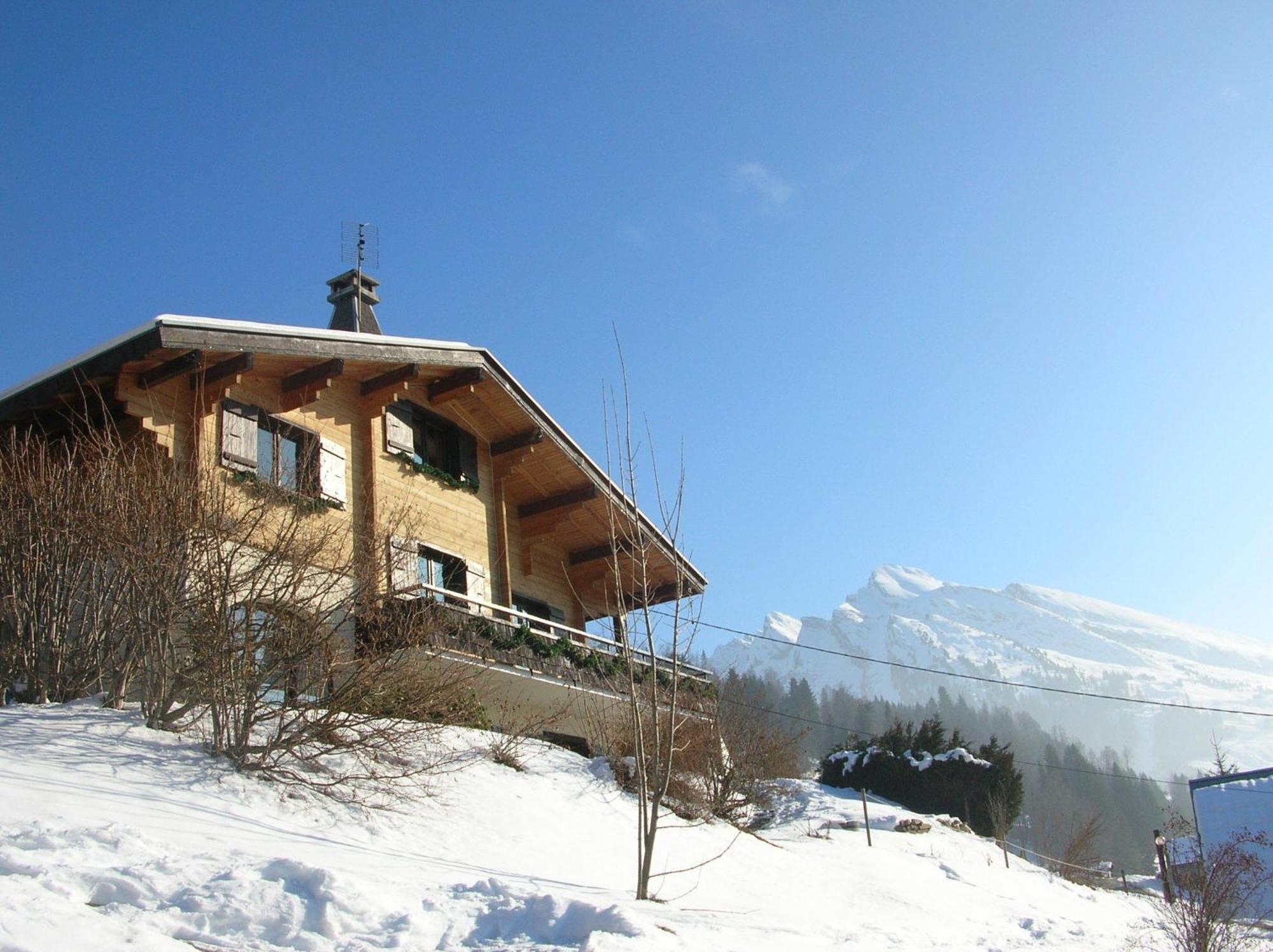 Chambre D'Hotes La Trace La Clusaz Esterno foto